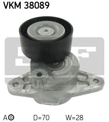 VKM 38089 SKF Натяжний ролик1